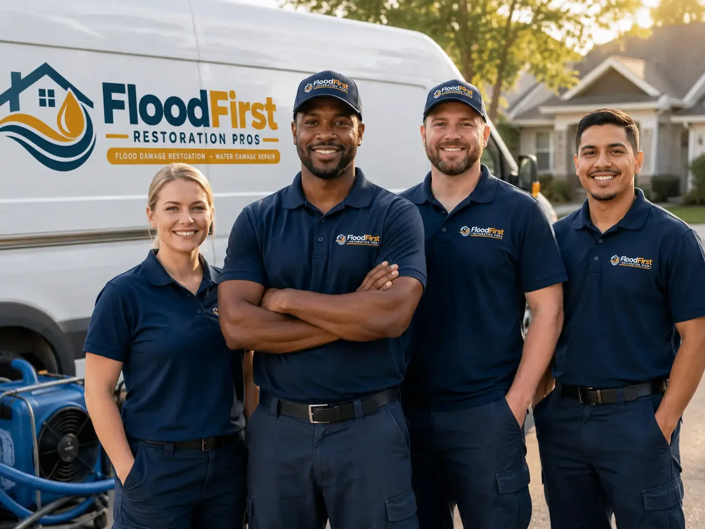 Flood Damage Restoration company in Milam, WV